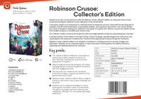 Robinson Crusoe - Collector's Edition: Portal Games Board Games