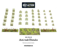 Anti-Tank Obstacles Plastic Box Set: Warlord Games Bolt Action