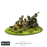 USA - Army M2A1 105mm Howitzer: Warlord Games Bolt Action