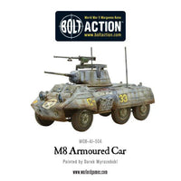 USA - M8/M20 Greyhound Scout Car: Warlord Games Bolt Action