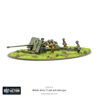 Britain - Army 17 Pounder Anti-Tank Gun : Warlord Games Bolt Action