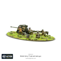 Britain - Army 17 Pounder Anti-Tank Gun : Warlord Games Bolt Action