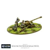 Germany - Heer Pak 40 Anti-Tank Gun: Warlord Games Bolt Action