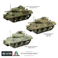 USA - M10 Tank Destroyer Platoon: Warlord Games Bolt Action