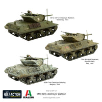 USA - M10 Tank Destroyer Platoon: Warlord Games Bolt Action