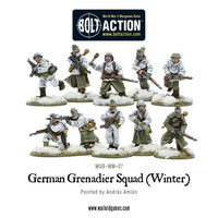 Germany - Grenadiers in Winter Clothing: Warlord Games Bolt Action