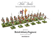 British Infantry Regiment: Warlord Games Black Powder