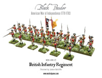 British Infantry Regiment: Warlord Games Black Powder