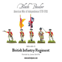 British Infantry Regiment: Warlord Games Black Powder