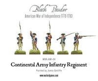 Continental Infantry Regiment: Warlord Games Black Powder
