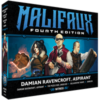 Malifaux Fourth Edition: Damian Ravencroft, Aspirant Arcanists Wyrd Games Miniatures