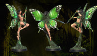 Winged Dryad Aldoris: Printomancer Forces of Nature Resin 3D Print