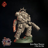 Black Guard Troopers: Crippled God Foundry Grim Dark Future Resin 3D Print