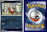 Front + Back scan | PokBox001A400-#002 / English / Reverse Holofoil