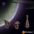 Scourge Plastic Battlecruisers Scourge Dropfleet Commander TT Combat