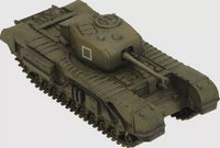 Britain - Churchill Armoured Troop: Battlefront Miniatures Flames of War