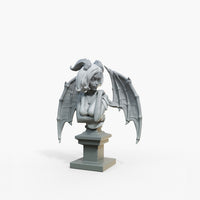 Zarina Bust: Female Miniatures 3D Resin Print