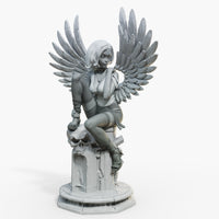 Zarina Angelic: Female Miniatures 3D Resin Print