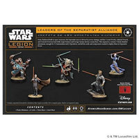 Star Wars Legion: Leaders of the Separatist Atomic Mass Games Miniatures