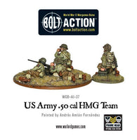 USA - Army 50 Cal Hmg Team: Warlord Games Bolt Action