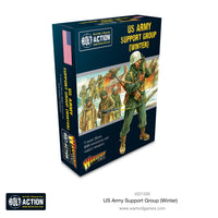 USA - Army Winter Support Group (Hq, Mortar & Mmg): Warlord Games Bolt Action