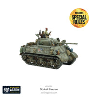 USA - Oddball Sherman: Warlord Games Bolt Action
