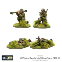 USA - Airborne Bazooka and Light Mortar Teams (1944-45): Warlord Games Bolt Action