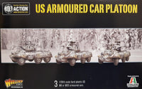 USA - Armoured Car Squadron (3 M8/M20 Greyhound Scout Cars): WG Bolt Action