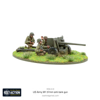 USA - Army 57mm Anti-Tank Team: Warlord Games Bolt Action