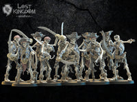 Skeleton Buccaneers: Lost Kingdom Miniatures Undead of Misty Island Resin 3D Print