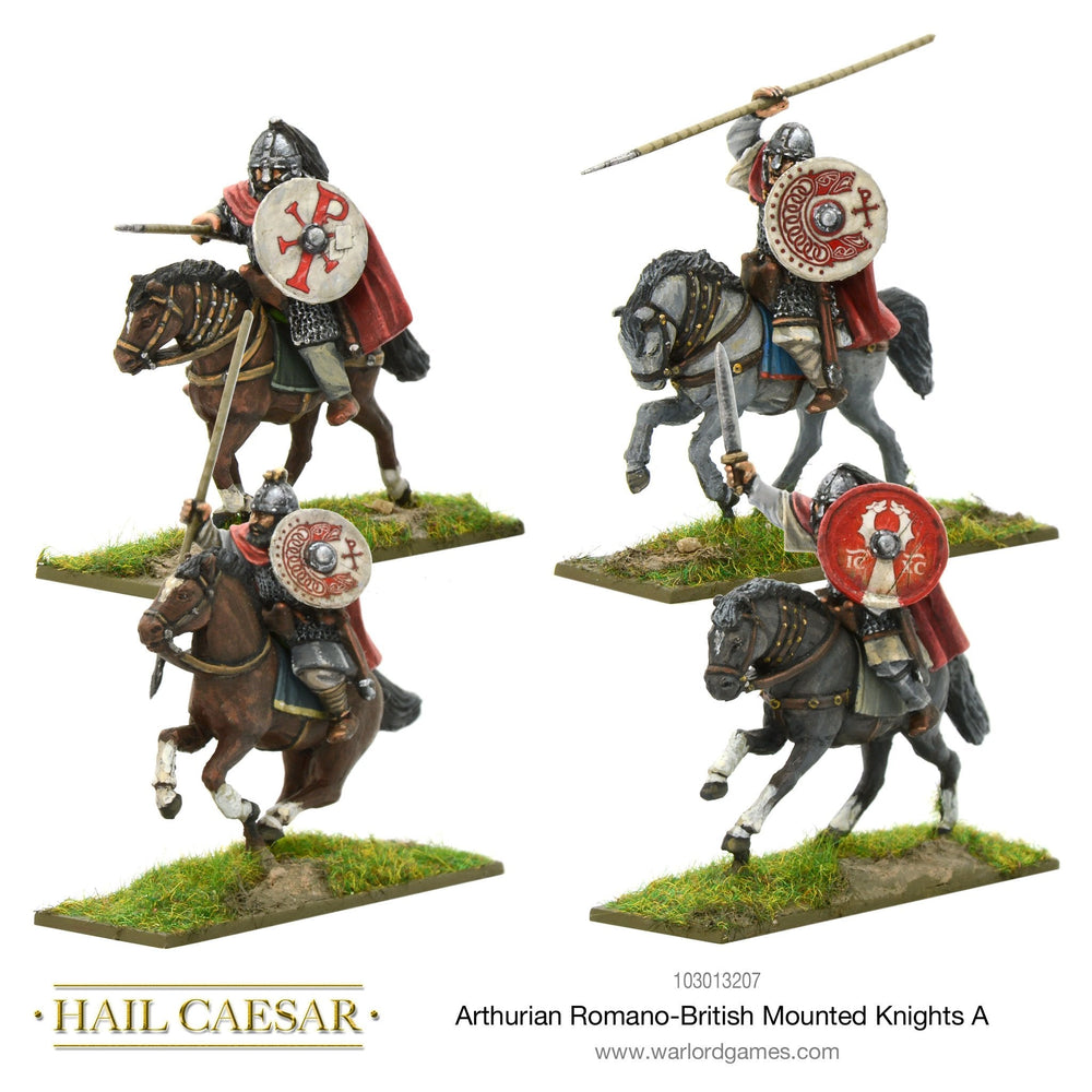 Arthurian Romano-Mounted Knights - Warlord Games Hail Caesar Preorder, Ships 11/16