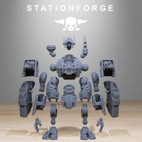 Tarion Strike Mechs Mk1: StationForge Grim Dark Future 3D Print
