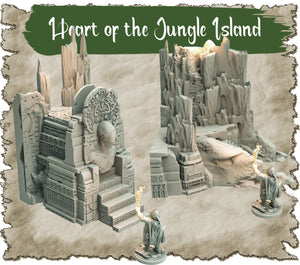 Large Ruins with a Nameless Altar: Sawant 3D Hidden Places: Heart Of The Jungle Island
