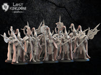 Hisui Guard: Lost Kingdom Miniatures NIght Elves Resin 3D Print
