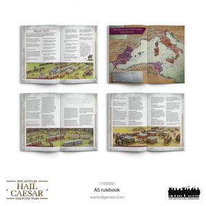 RULEBOOK  Warlord Games Hail Caesar Epic Battles Preorder, Ships 07/27