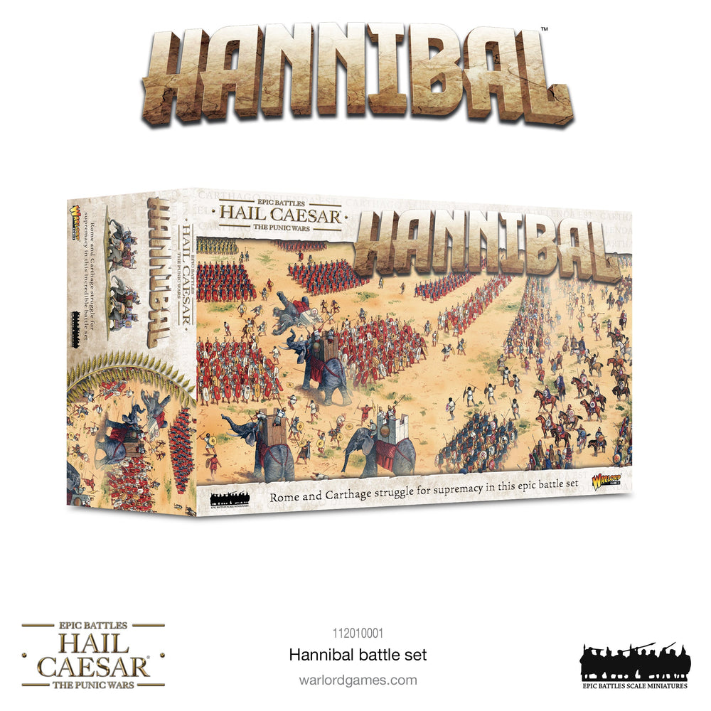 HANNIBAL BATTLE-SET  Warlord Games Hail Caesar Epic Battles Preorder, Ships 07/27