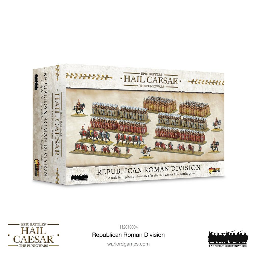 REPUBLICAN ROMAN DIVISION  Warlord Games Hail Caesar Epic Battles Preorder, Ships 07/27