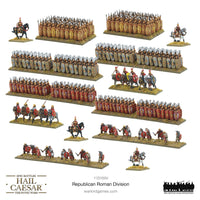 REPUBLICAN ROMAN DIVISION  Warlord Games Hail Caesar Epic Battles Preorder, Ships 07/27
