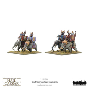 CARTHAGINIAN WAR ELEPHANTS Warlord Games Hail Caesar Epic Battles Preorder, Ships 07/27
