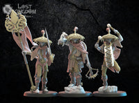 Akkorokamui Corsairs Command Group: Lost Kingdom Miniatures NIght Elves Resin 3D Print
