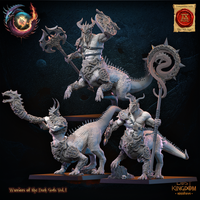 Feldraks Command Group: Lost Kingdom Miniatures Warriors of the Dark Gods 3D Print
