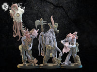 Deep Sea Zombies Command Group: Lost Kingdom Miniatures Undead of Misty Island Resin 3D Print
