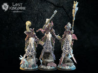 Red Knights Command Group: Lost Kingdom Minis Undead of Misty Island Resin 3D Print
