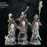 Red Knights Command Group: Lost Kingdom Minis Undead of Misty Island Resin 3D Print