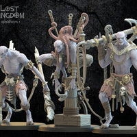 Vycanthropes Looters: Lost Kingdom Miniatures Undead of Misty Island Resin 3D Print