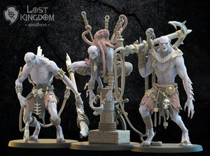 Vycanthropes Looters: Lost Kingdom Miniatures Undead of Misty Island Resin 3D Print