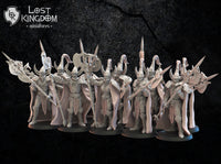 Hisui Guard: Lost Kingdom Miniatures NIght Elves Resin 3D Print
