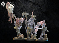 Deep Sea Zombies Command Group: Lost Kingdom Miniatures Undead of Misty Island Resin 3D Print
