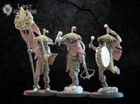 Akkorokamui Corsairs Command Group: Lost Kingdom Miniatures NIght Elves Resin 3D Print
