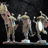 Akkorokamui Corsairs Command Group: Lost Kingdom Miniatures NIght Elves Resin 3D Print